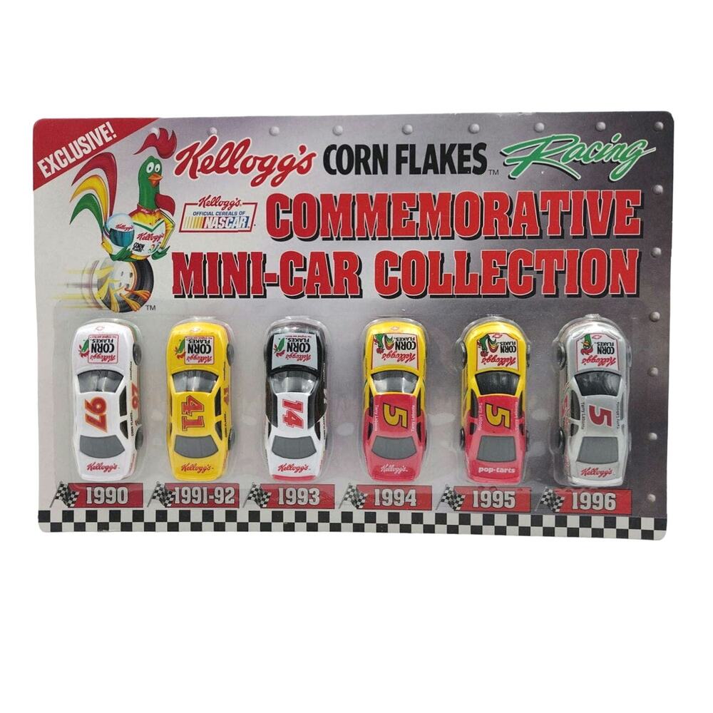 Kellogg's Corn Flakes Racing Commemorative Mini-Car Collection New